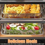 Large Non-Stick Air Fryer Basket for Ovens