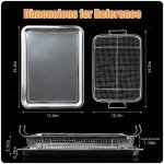 Large Non-Stick Air Fryer Basket for Ovens