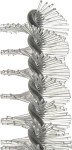 SPARTA Fryer Brush with Rigid Plastic Bristles