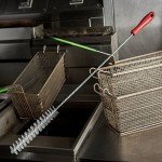 SPARTA Fryer Brush with Rigid Plastic Bristles
