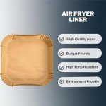 Disposable Air Fryer Liners - 100 Pcs 8