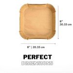 Disposable Air Fryer Liners - 100 Pcs 8