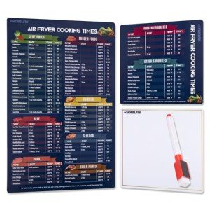 Air Fryer Cheat Sheet & Cooking Guide