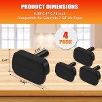 Gourmia Air Fryer Rubber Feet - 4 Pack