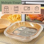 Ailifeer 9-Inch Disposable Air Fryer Liners