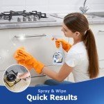 Non-Toxic Heavy-Duty Oven Cleaner Spray & Foam