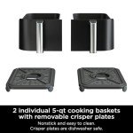Ninja Foodi 6-in-1 10-qt 2-Basket Air Fryer