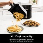 Ninja Foodi 6-in-1 10-qt 2-Basket Air Fryer