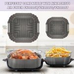 Silicone Air Fryer Liners for Ninja Crispi