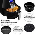 Air Fryer Accessories Set with Recipe Book