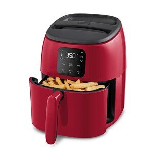 DASH Tasti-Crisp™ 2.6Qt Electric Air Fryer - Red