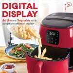 DASH Tasti-Crisp™ 2.6Qt Electric Air Fryer - Red