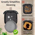 Silicone Liners for Ninja Air Fryer Models