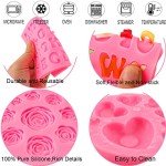 Silicone Letter & Shape Molds Set for Baking