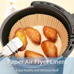 100PCS Round Air Fryer Parchment Paper Liners
