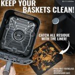 Reusable Liners for Ninja Dual Basket Air Fryers