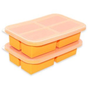 Silicone Freezer Trays with Lid - 2 Pack
