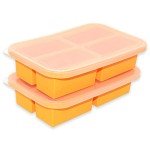 Silicone Freezer Trays with Lid - 2 Pack