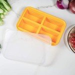 Silicone Freezer Trays with Lid - 2 Pack