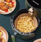 Air Fryer Liners - 120 Pcs, Square, Non-Stick