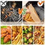 125PCS Round Non-Stick Air Fryer Liners 8
