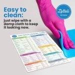 Air Fryer Cheat Sheet Magnet Set - Quick Guide