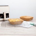 Air Fryer Liners - 100 No-Stick Silicone Sheets