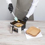 Air Fryer Liners - 100 No-Stick Silicone Sheets