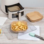 Air Fryer Liners - 100 No-Stick Silicone Sheets
