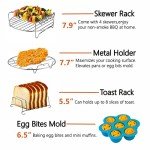 18-Piece Air Fryer Accessory Set for 3.6QT-6.8QT