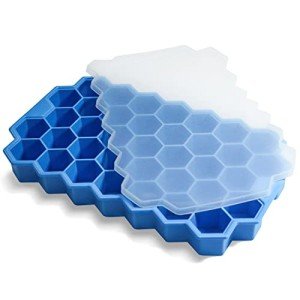 Silicone Ice Cube Trays with Lid - 37 Grids
