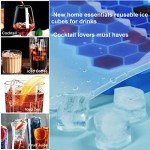 Silicone Ice Cube Trays with Lid - 37 Grids
