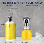 Olive Oil Dispenser & Sprayer for Air Fryers