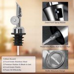 Olive Oil Dispenser & Sprayer for Air Fryers