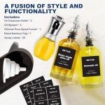 Olive Oil Dispenser & Sprayer for Air Fryers