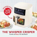 DASH 7qt Digital Air Fryer - Clear View Cream