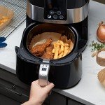 125 Count Square Air Fryer Disposable Liners