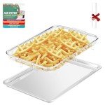 Ridgepole 18.7" Air Fryer Basket and Tray Set
