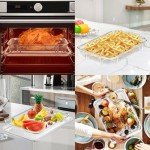 Ridgepole 18.7" Air Fryer Basket and Tray Set