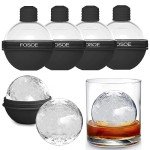Silicone Ice Ball Molds - Set of 4