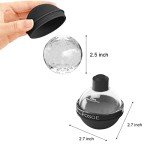 Silicone Ice Ball Molds - Set of 4