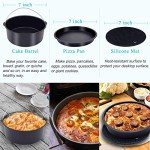 12-Piece Air Fryer Accessories Set with Cookbook