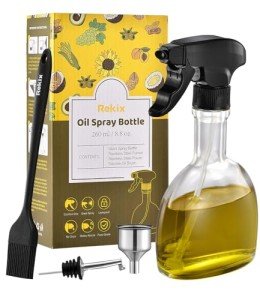 Rekix 250ml Oil Spray Bottle for Cooking