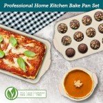 BAKKENMASTER 6-Piece Nonstick Bakeware Set