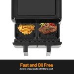Panana XL 9.5 Quart Dual-Basket Air Fryer
