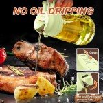 2-in-1 Olive Oil Sprayer Bottle for Cooking