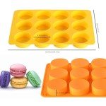 Oreo Chocolate Cookie Silicone Molds - 2 Pack
