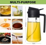 2-in-1 Olive Oil Sprayer Bottle for Cooking