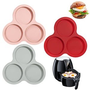 Silicone Air Fryer Egg Mold - 3 Pack