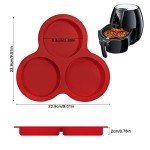 Silicone Air Fryer Egg Mold - 3 Pack